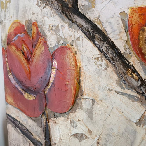 Oil painting on canvas like new 120x60 cm