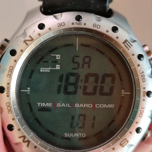 Suunto Yachtsman watch used, for parts or repair