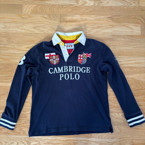 Hackett polo shirt size L like new, blue