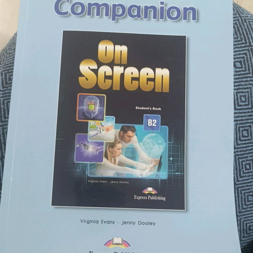 On Screen B2 Companion vocabulary book used