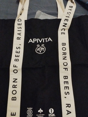 Apivita fabric shoulder bag, promotional