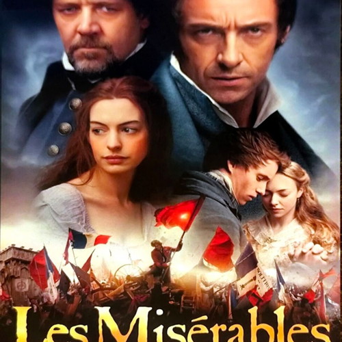Les Misérables DVD used, adventure drama movie with subtitles