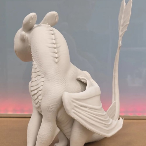 Light Fury High Detail Model 26cm height new