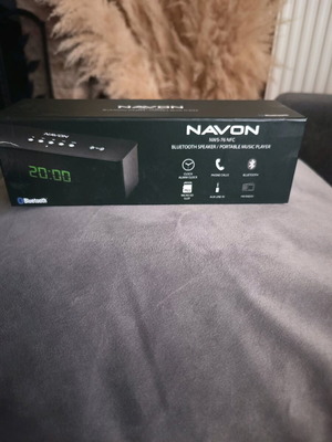 Navon Radio Clock with Bluetooth and NFC like new