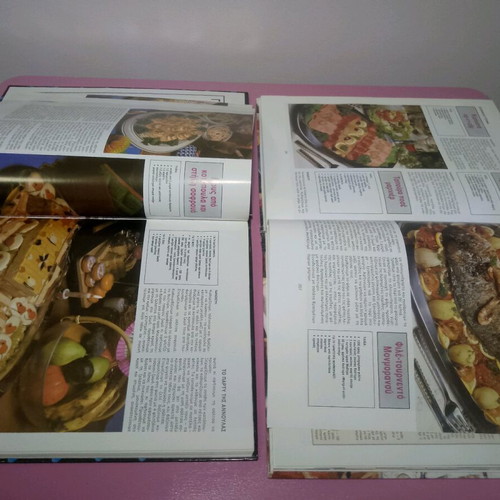 Nikos Tselementes 2 used books, Greek Meal and Children's Party