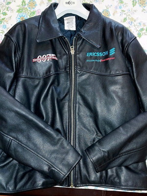 Leather jacket new, collectible James Bond Tomorrow Never Dies, size Large