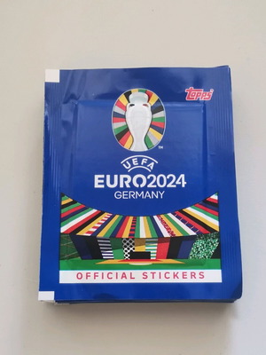 Φακελάκια αυτοκόλλητα UEFA EURO2024 πακέτο 17, σφραγισμένα