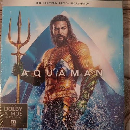 Aquaman 4K Ultra HD and Blu-ray new with Greek subtitles