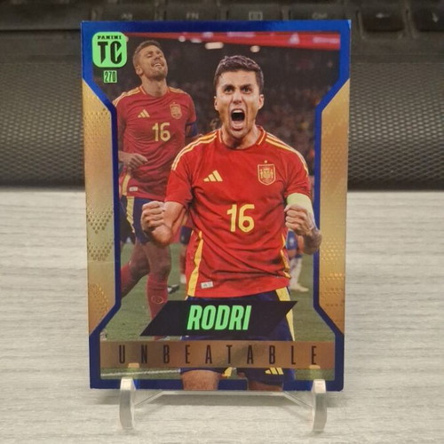 Panini Top Class 2025 Rodri Unbeatable Blue new