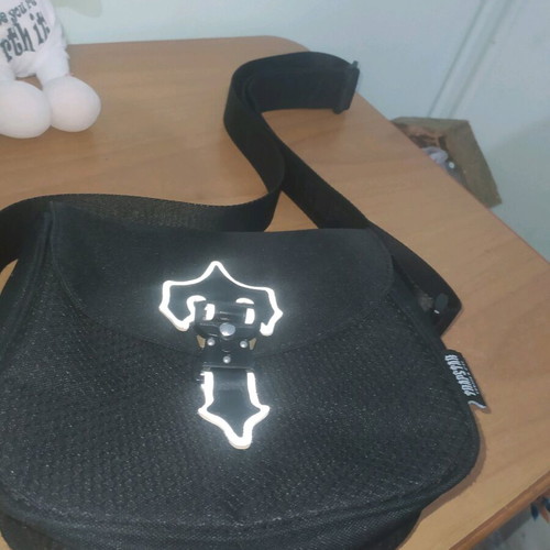 Trapstar reflective bag new black