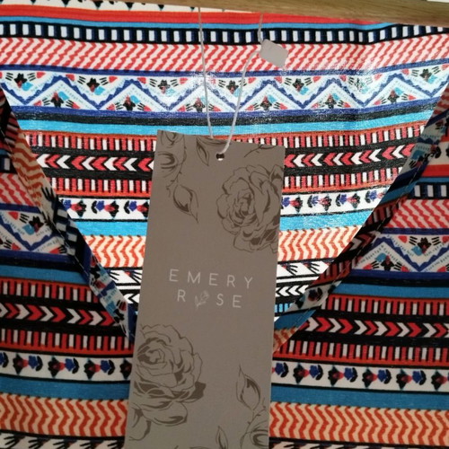 Boho dress new, S/M, multicolored