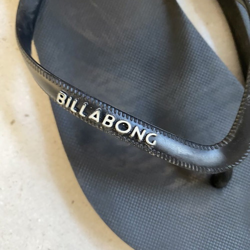 Billabong flip-flops used, size 39, black