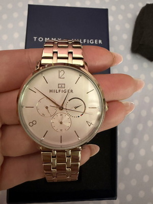 Ρολόι Tommy Hilfiger ροζ χρυσαφί καινούργιο γυναικείο