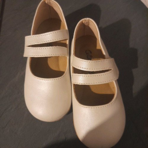 Ballerina shoes no21 anatomical with leather and soft sole, ideal for baptism