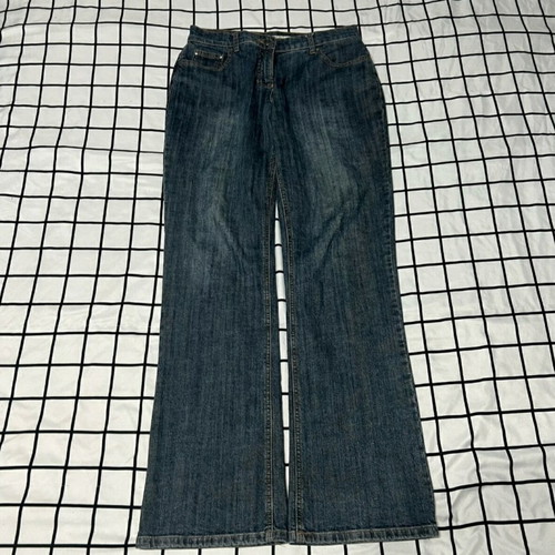 Y2K Vintage Noric Wide-Leg Bootcut Jeans Navy, new