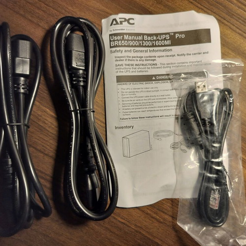 APC Back UPS Pro 650 Line-Interactive 650VA like new with 6 IEC sockets