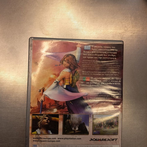 Final Fantasy X Platinum PlayStation 2 game