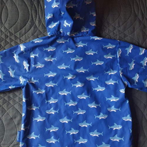 Playshoes Regular "Hai" Blue Waterproof Suit New Size 104cm
