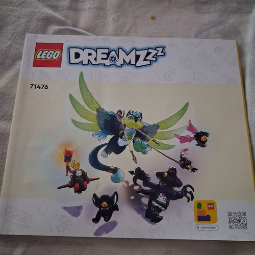 Οδηγοί κατασκευής Lego DreamZzz και Harry Potter σαν καινούργιοι