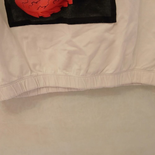 Sprint Wear News Today Cropped T-Shirt white, like new, size 14Y/XS