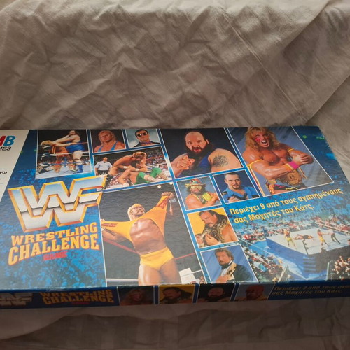 Wrestling Challenge Board Game El Greco 1991 like new