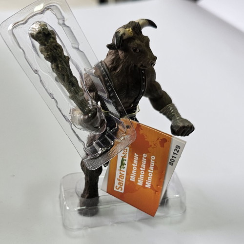 Minotaur figure Safari new, mythology