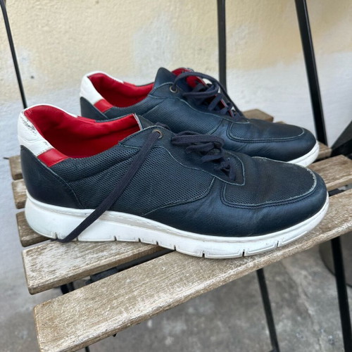 Kricket men's sneakers used, leather, casual, size 40