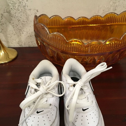 Nike Force 1 Crib Booties Baby Shoe size US 4C like new