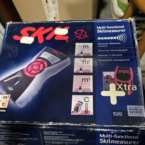 Skil 0520 AA ultrasonic distance measuring device new