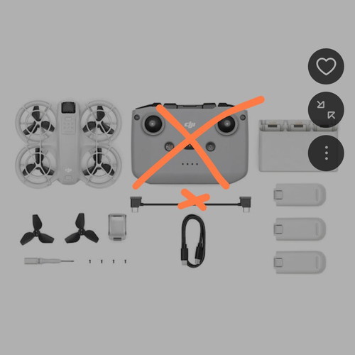 Dji Neo Fly More Combo drone like new