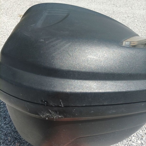 Kappa K47N top case used 47 liters with iron mounting bracket