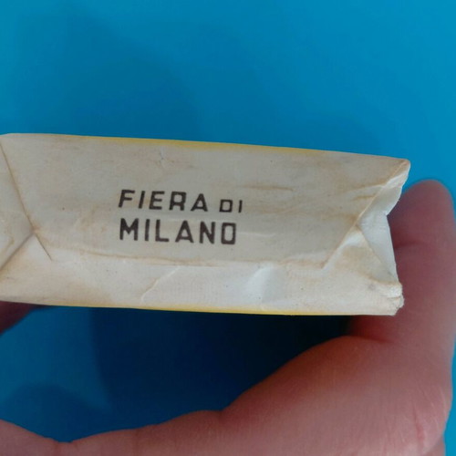 Fiera di Milano soft cigarette case used, 1950s