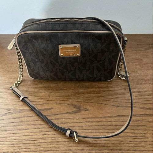 Michael Kors brown crossbody bag