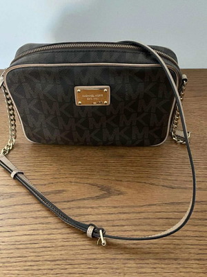 Michael Kors brown crossbody bag