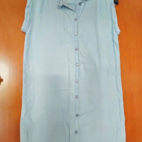 Attrattivo jean dress like new, turquoise, medium size