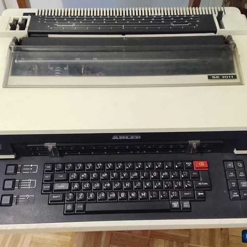 Dot Matrix Printer used with user manual, impact printing