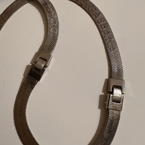 Vintage Dolce & Gabbana belt silver, like new
