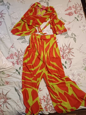 Be You summer women's set new, colorful, transparent, size small