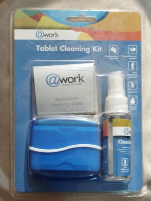 Σετ καθαρισμού tablet @Work καινούργιο, 3 τεμάχια