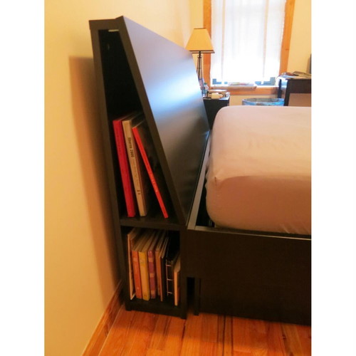 Ikea Oppdal Bed 1.40m width used with optional mattress