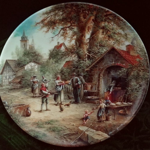 Bradex Wall Plate Collection. Reichenbach, fine porcelain Germany 92'-93'