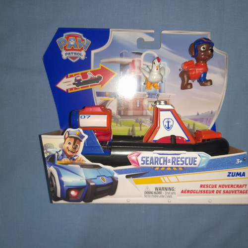 Paw Patrol Search and Rescue Zuma Rescue Hovercraft καινούργιο