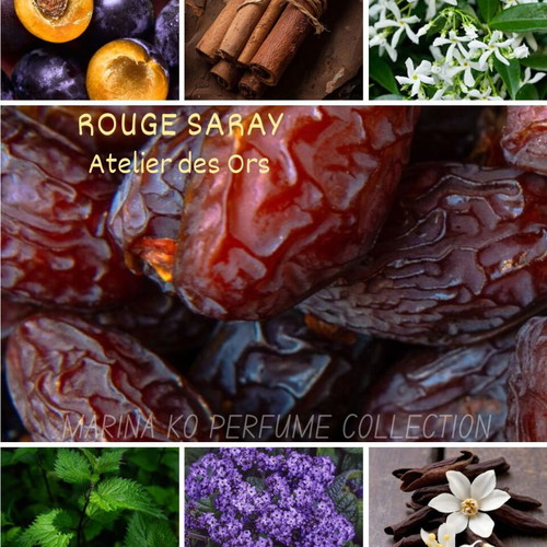 Rouge Saray Atelier des Ors decant 5ml or 10ml Eau de Parfum new