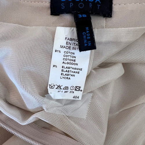 Escada Sport skirt, ecru ivory color, size M