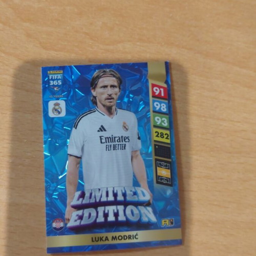 Limited Edition Luka Modrić Collectible Card 2024-2025 like new