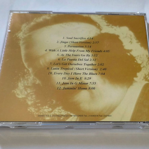 Santana 18 Karat Music Collection CD used, rock