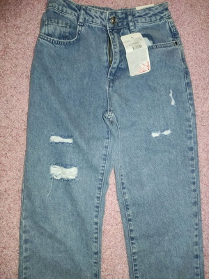 Lc Waikiki kids' jeans new with rips, 11-12 years, straight fit