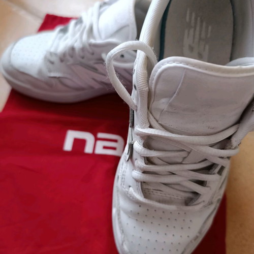 New Balance sneakers white woman used, size 38