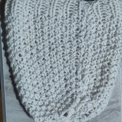 Knitted set Hat-Scarf 100% wool handmade, one size
