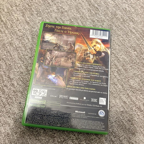 The Lord of the Rings The Return of the King Xbox Original game